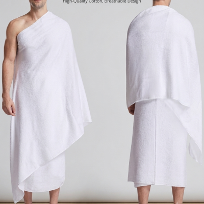 Conjunto Ihram Tradicional para Hombre Hajj y Umrah
