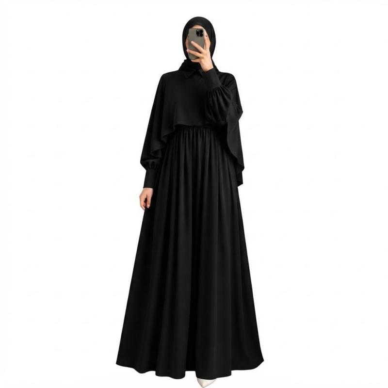 Abaya de Dos Piezas Elegante