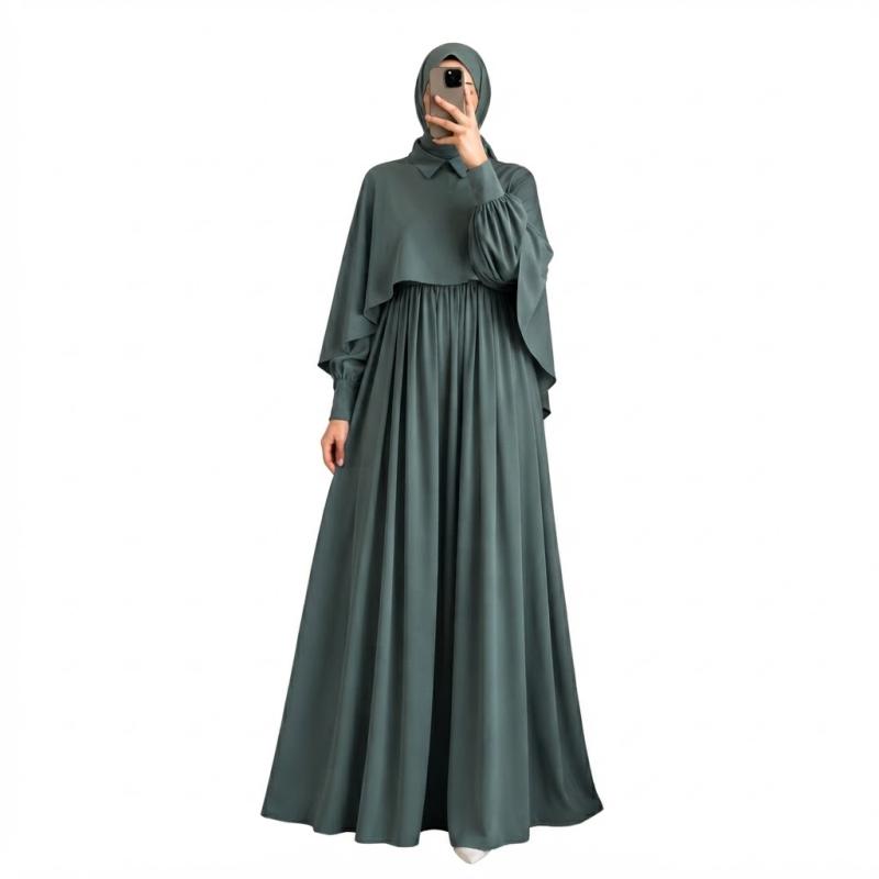 Abaya de Dos Piezas Elegante
