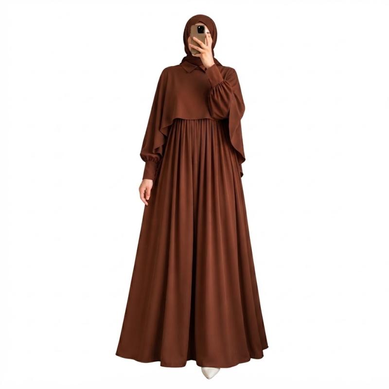 Abaya de Dos Piezas Elegante