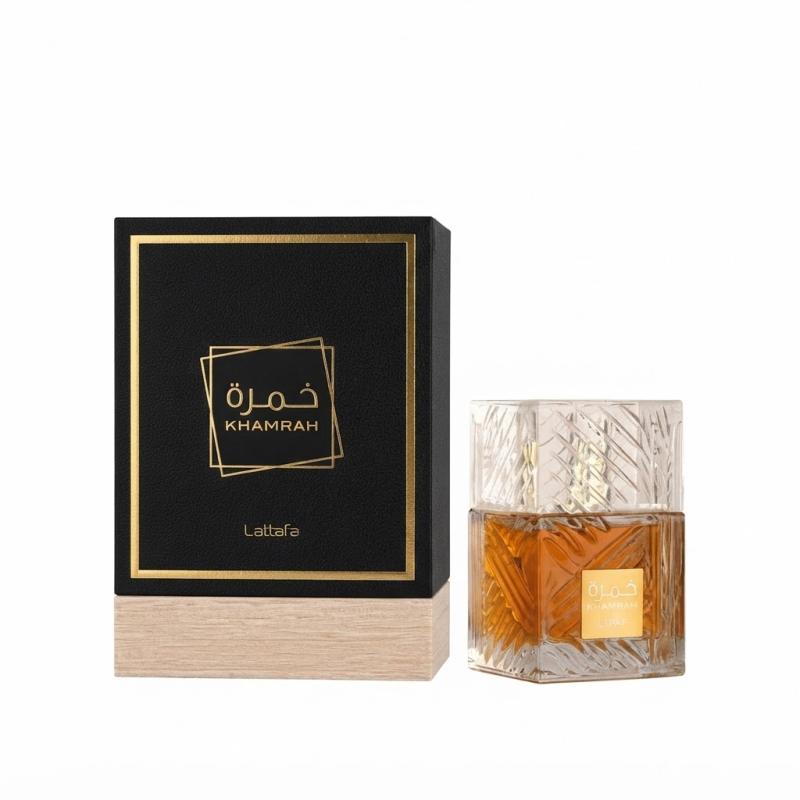 Lleva el lujo contigo! Khamrah de Lattafa (100 ml) unisex