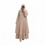 Conjunto Abaya 2 Piezas Elegante y Modesta | Moda Islámica Mujer