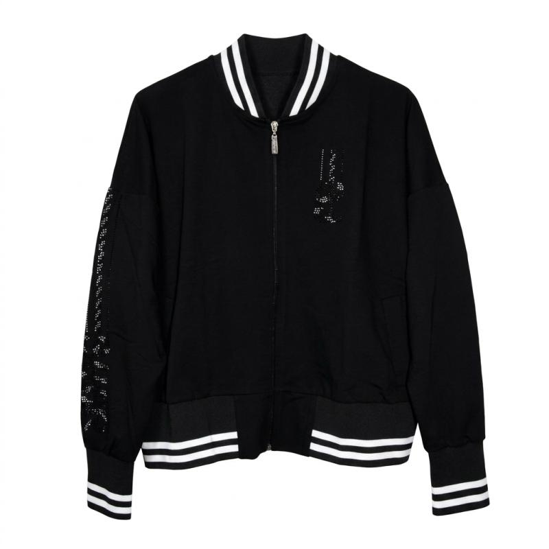 Conjunto Turco de Dos Piezas con Chaqueta Bomber y Falda Larga Zahrati Hijab