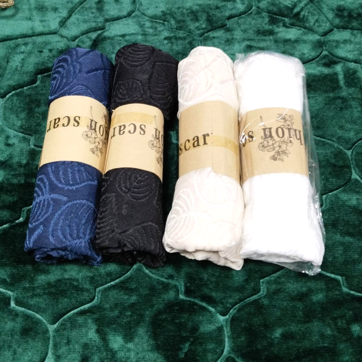 Hijab Kashkha Extra Largo en estampado flores